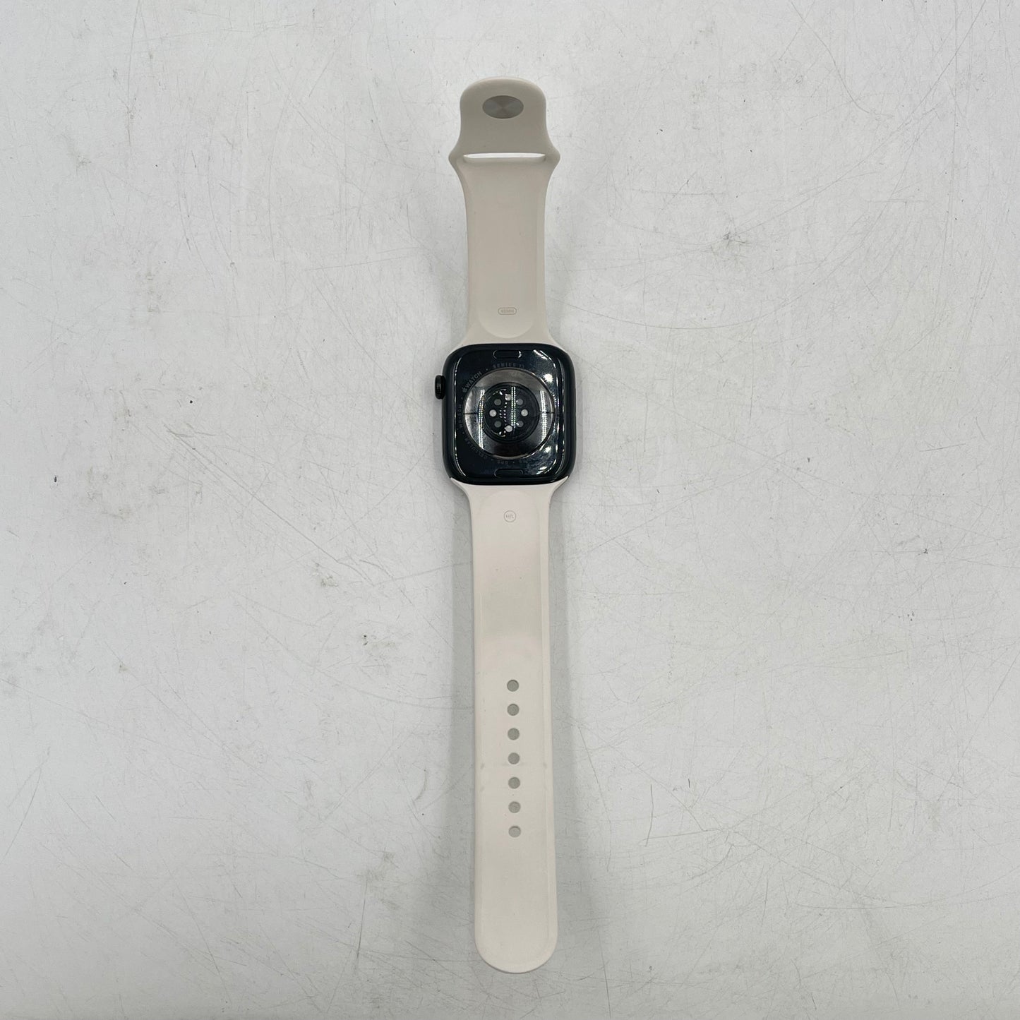 Unlocked Apple Watch Series 11 46MM Jet Black Aluminum Starlight Sport Band 