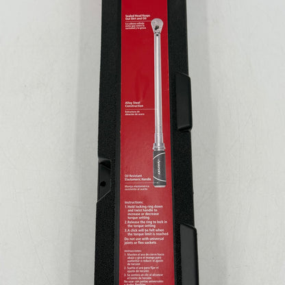 New Husky 564 464 1/2" Drive Torque Wrench 50-250 FT LBS