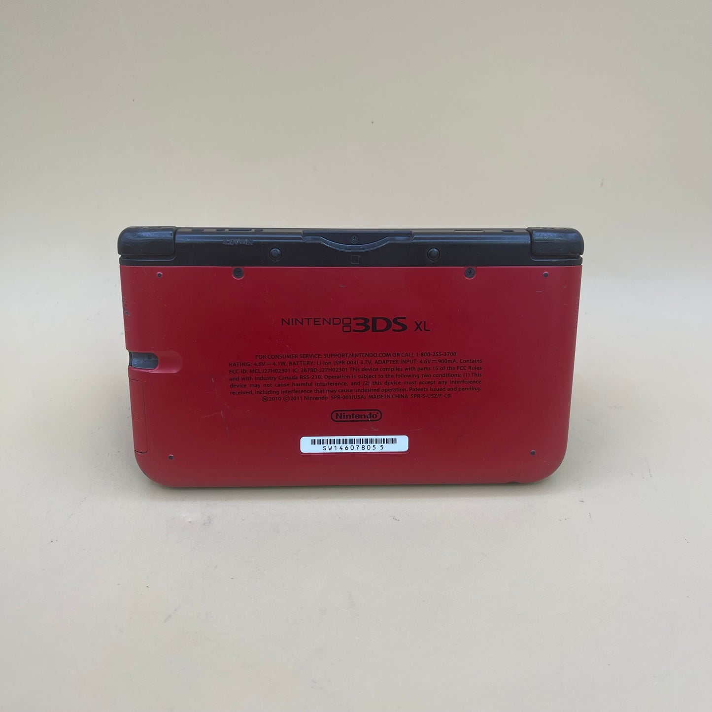 Nintendo 3DS XL Handheld Game Console Only SPR-001 Red/Black