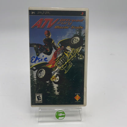 ATV Offroad Fury Blazing Trails  (Sony PlayStation Portable PSP,  2006)