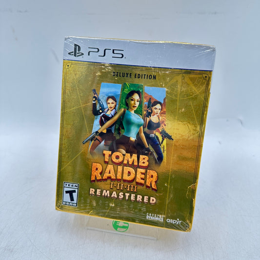 New Tomb Raider I-III Remastered [Deluxe Edition] (Sony PlayStation 5 PS5, 2024)