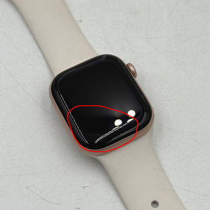 GPS Only Apple Watch Series 10 42MM Rose Gold Aluminum Light Blush Sport Band