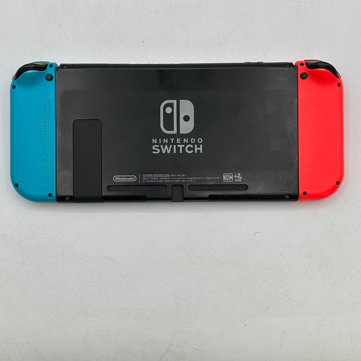 Nintendo Switch v1 Console Gaming System HAC-001 Red/Blue