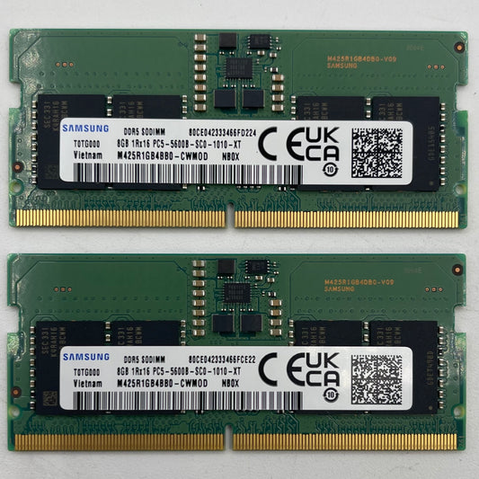 Samsung DDR5 Sodimm 16GB(2 x 8GB) RAM DDR5 5600MHz M425R1GB4BB0-CWMOD