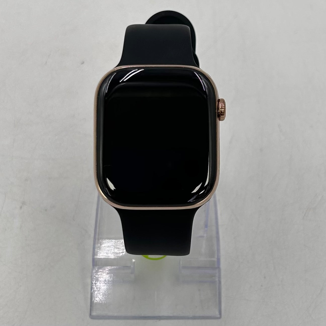 Unlocked Apple Watch Series 11 46MM Gold Titanium Black Sport Band MFC34LW/A