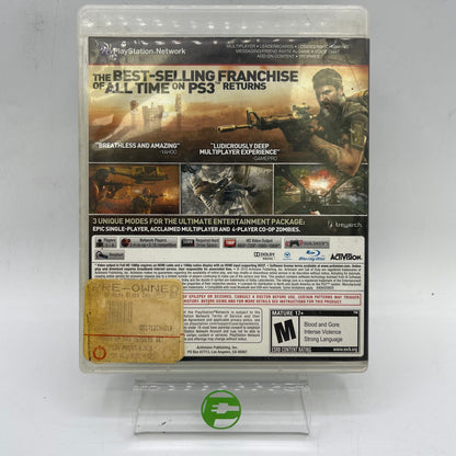 Call of Duty Black Ops (PlayStation 3 PS3, 2010)