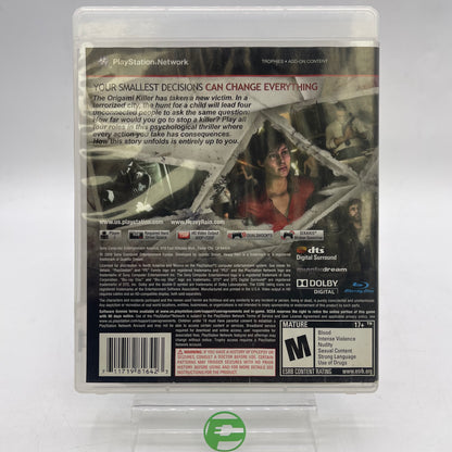 Heavy Rain (PlayStation 3 PS3, 2010)
