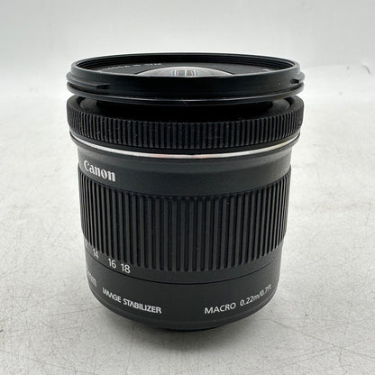 Canon EF-S Ultra Wide-Angle Zoom Lens 10-18mm f/4.5-5.6 IS STM