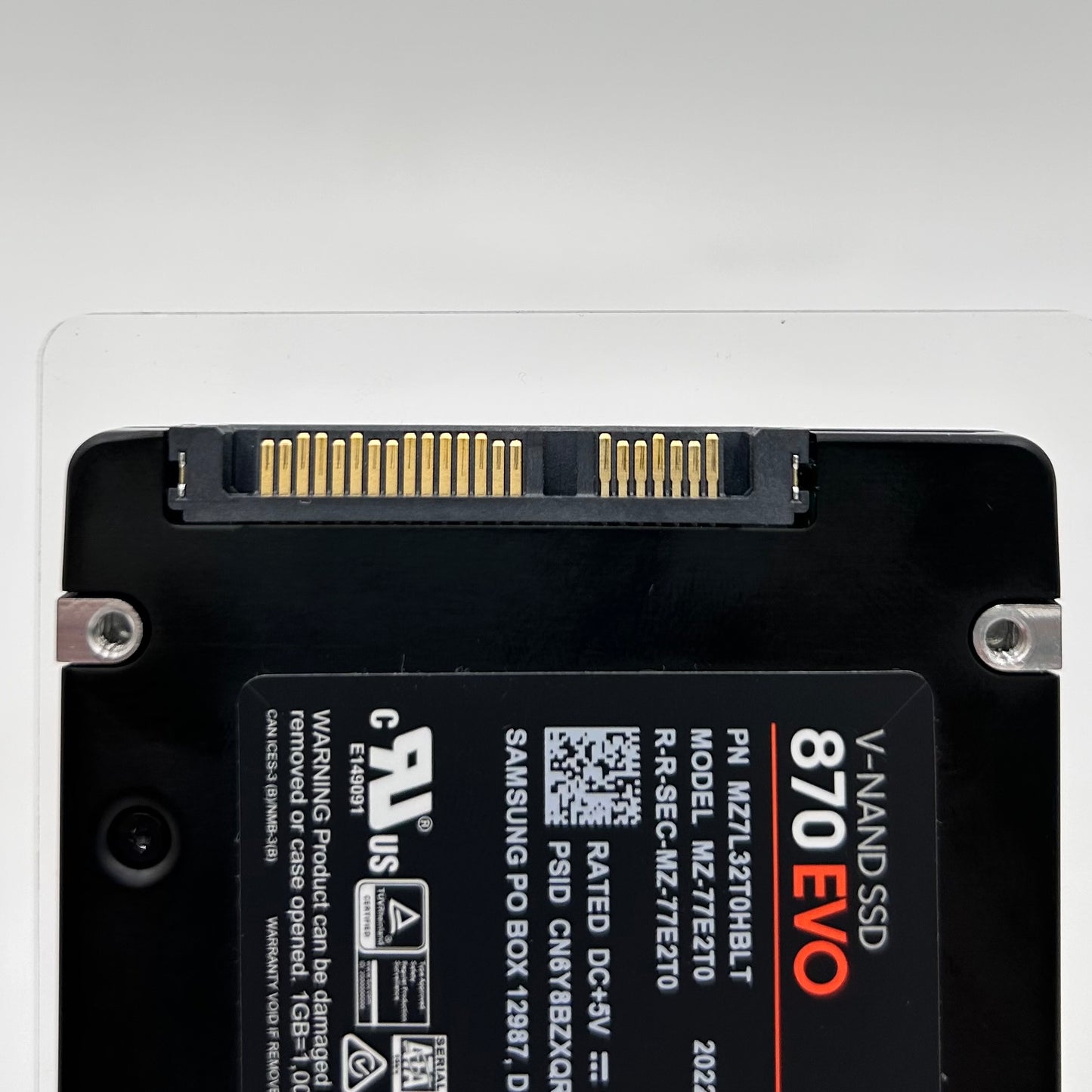 Samsung 2.5" 870 EVO 2TB eSATA III 6Gbps SSD MZ-77E2T0