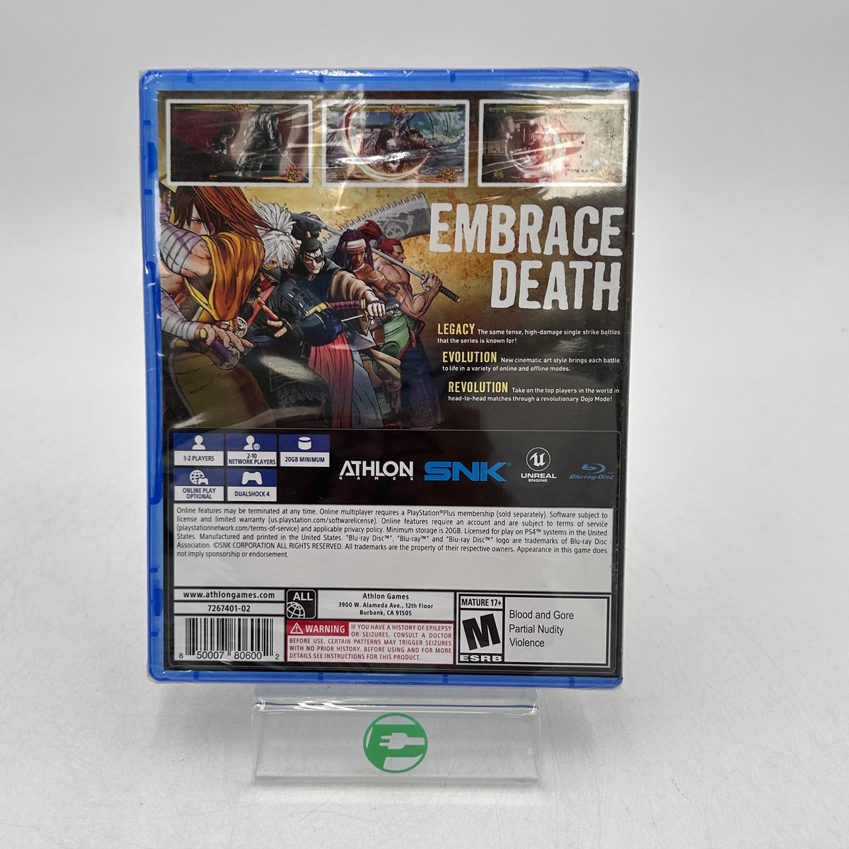 New Samurai Shodown (Sony PlayStation 4 PS4, 2019)