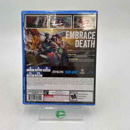 New Samurai Shodown (Sony PlayStation 4 PS4, 2019)
