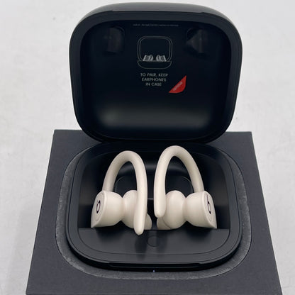 New Beats Powerbeats Pro Wireless In-Ear Bluetooth Earbuds Black/Beige MY5D2LL/A