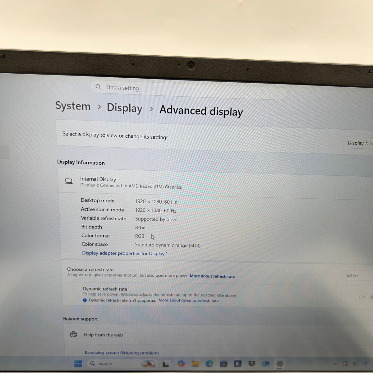 Acer Aspire 3 A315-24P 15.6" Ryzen 3 7320U 2.4GHz 8GB RAM 128GB SSD