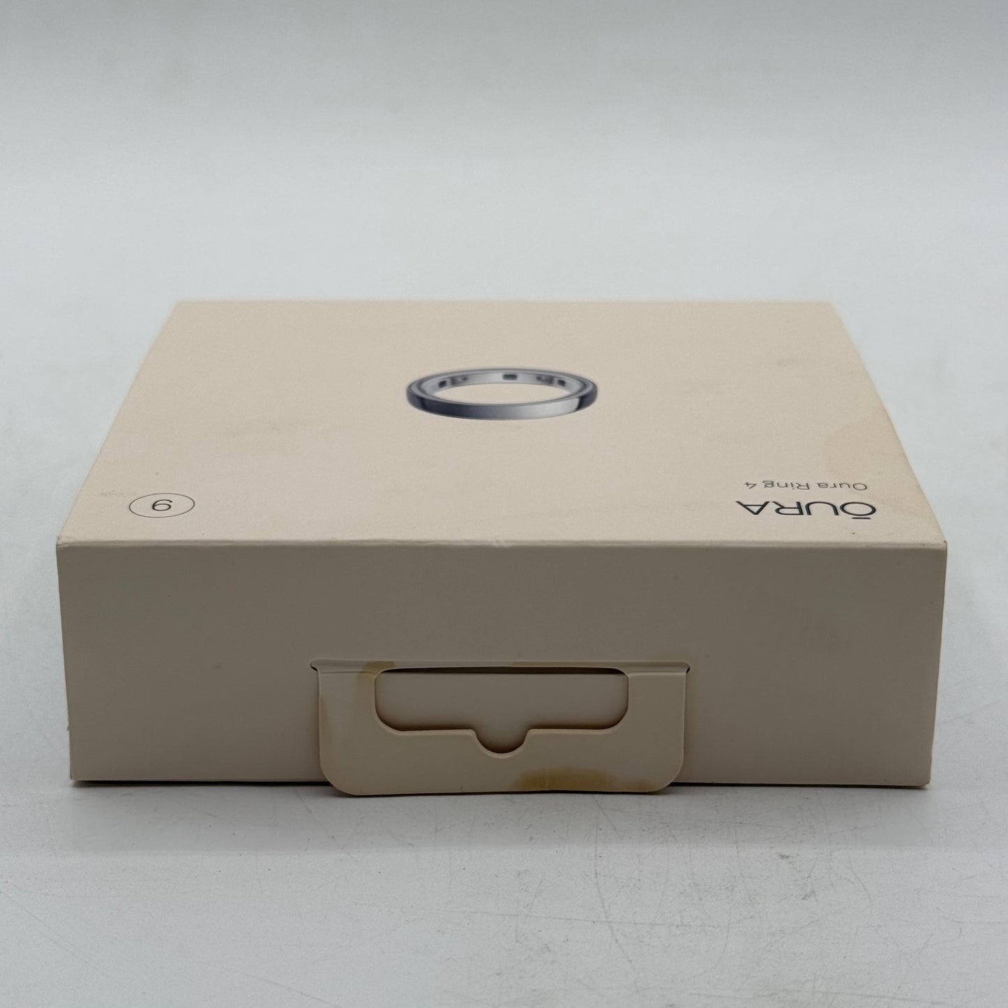 New Oura Ring 4 Size 9 Silver Titanium Smart Ring JZ90-54217-09