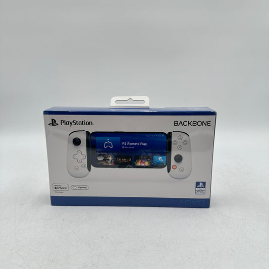 New Backbone One PlayStation Edition 2nd Gen White BB-02-P-WS For iPhone (Lightning)