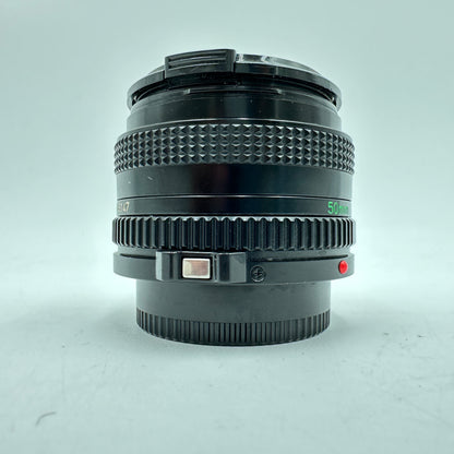 Canon Lens 50mm f/1.8 FD Mount For Canon w/ Caps