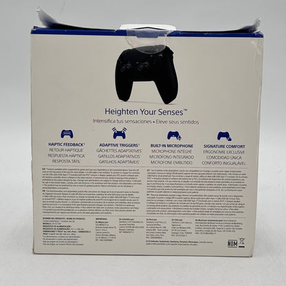 New Sony PlayStation 5 DualSense Wireless Controller Midnight Black CFI-ZCT2W