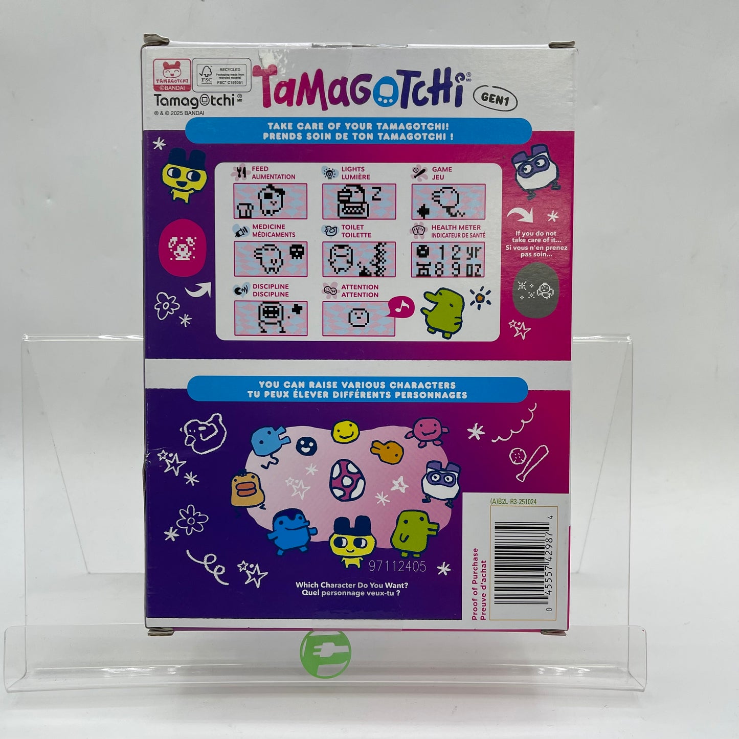 New Tamagotchi The Original Virtual Pet GEN 1
