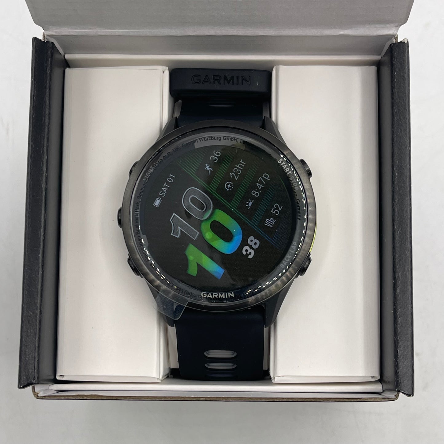New Garmin Forerunner 970 47mm Premium GPS Running and Triathlon Smartwatch 