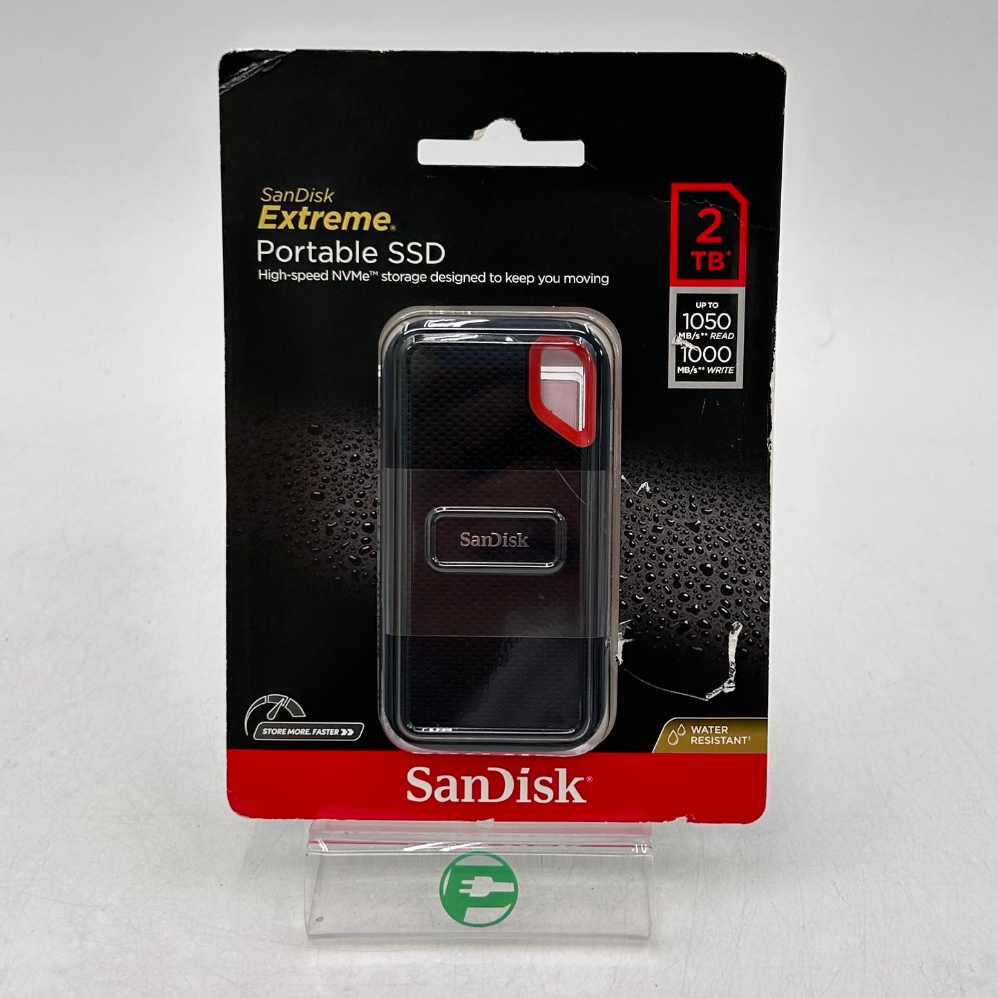 New SanDisk Portable Extreme Portable SSD 2TB USB-C to USB-C SSD SDSSDE61-2T00