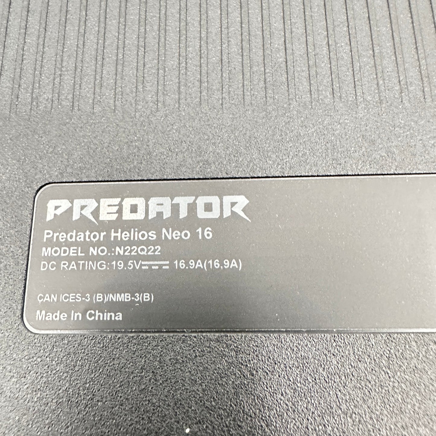 Acer Predator Helios Neo 16" i7-13700HX 2.1GHz 16GB RAM 1TB SSD GeForce RTX 4060