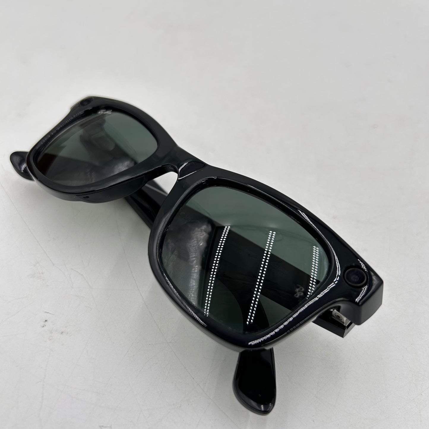 Ray-Ban Meta Wayfarer Gen 1 Shiny Black Standard RW4006 601/71 AI Smart Glasses