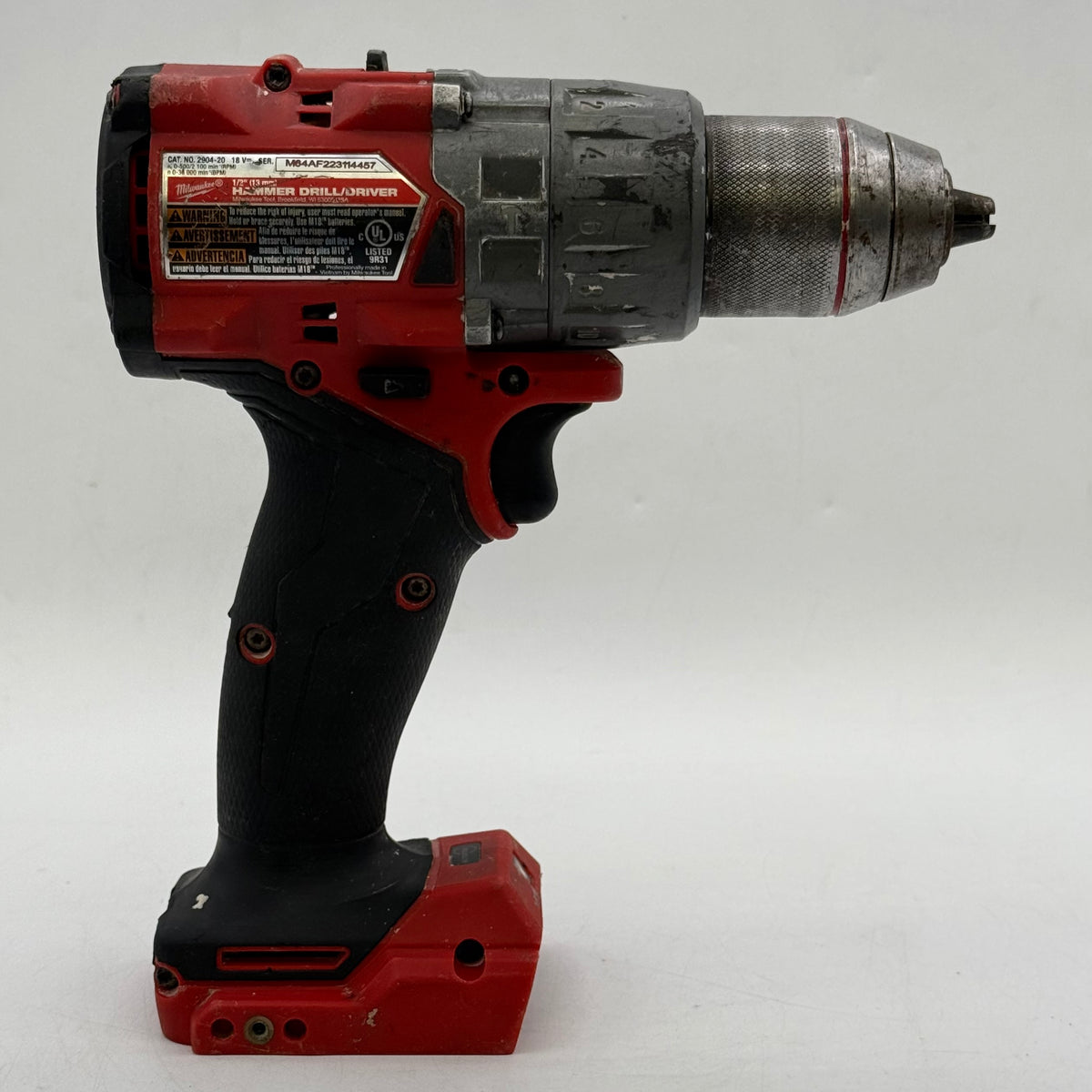 Milwaukee 2904-20 M18 18V 1/2" (13mm) Hammer Drill/Driver