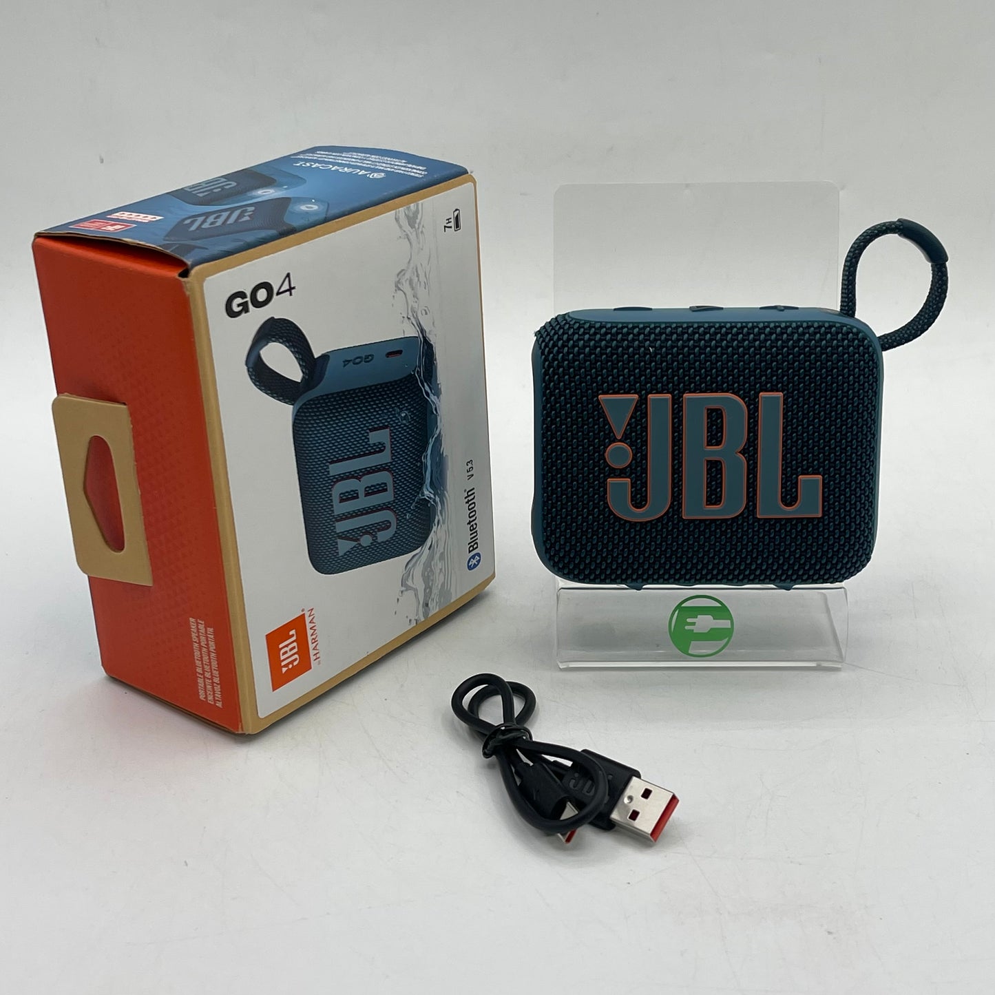 JBL Go 4 Portable Waterproof Bluetooth Speaker Blue JBLGO4D