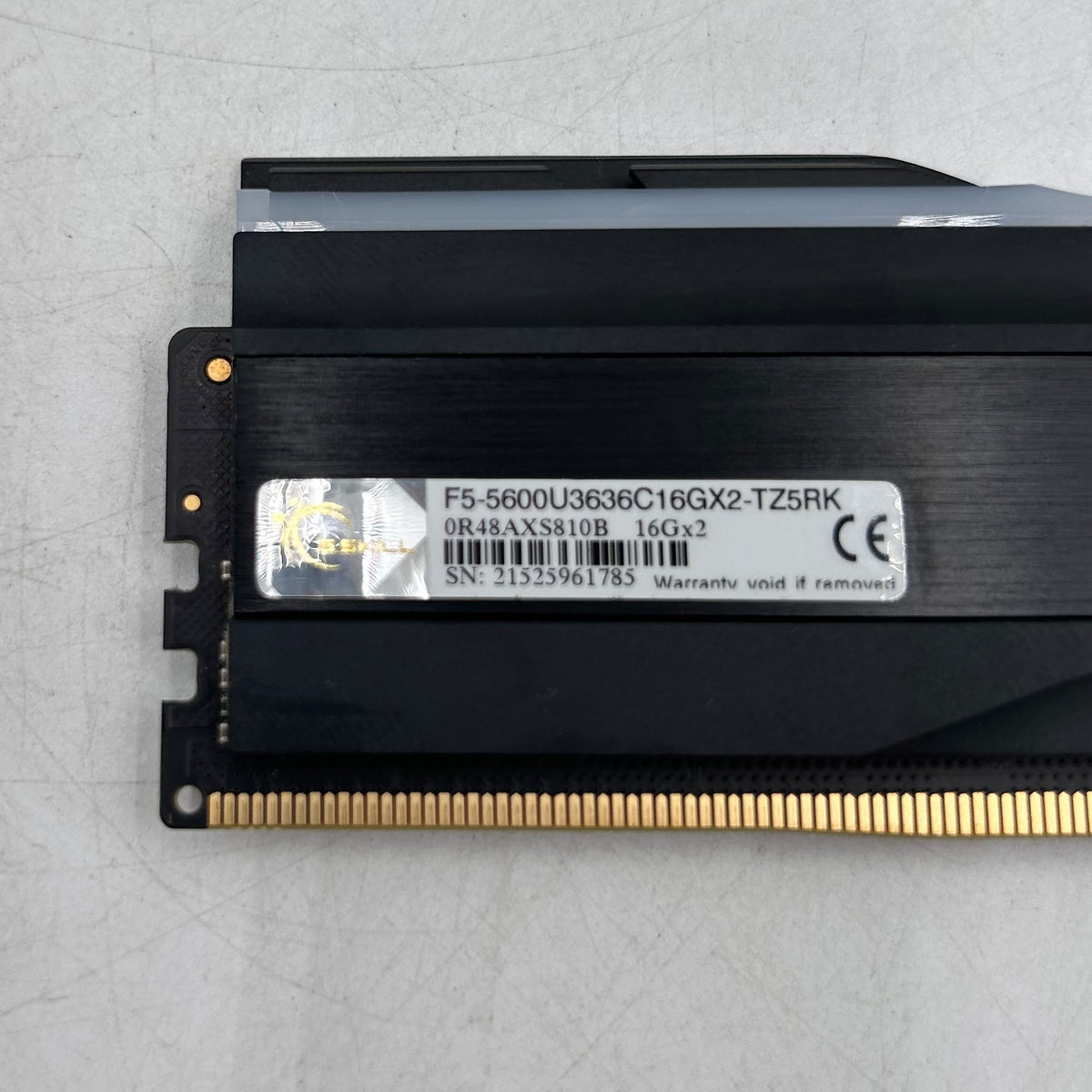 G.Skill Trident Z RGB 32GB (2x16GB) RAM DDR5 5600MHz F5-5600J3636C16GX2