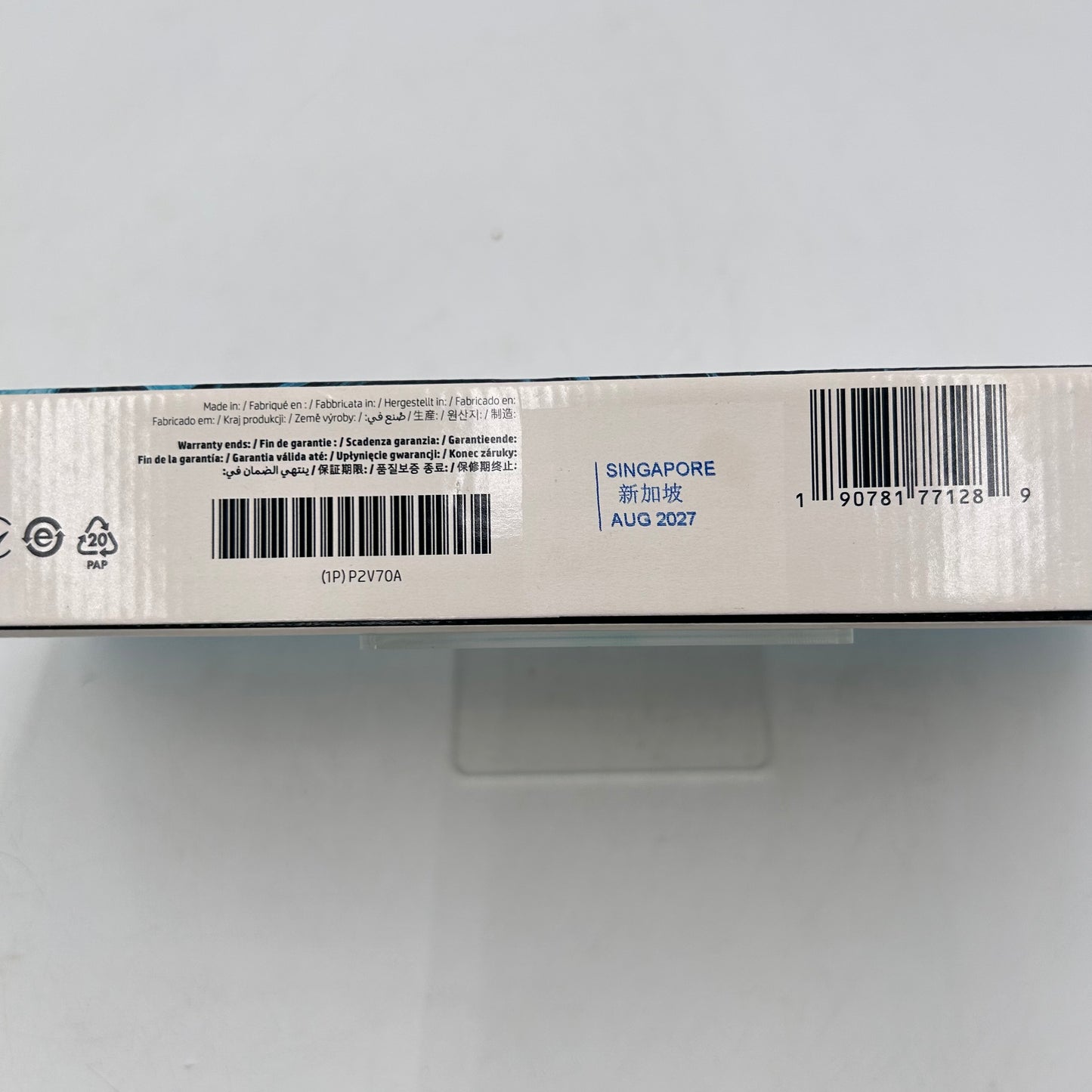 New HP Design Jet 730 P2V70A Yellow Ink Cartridge 300ml