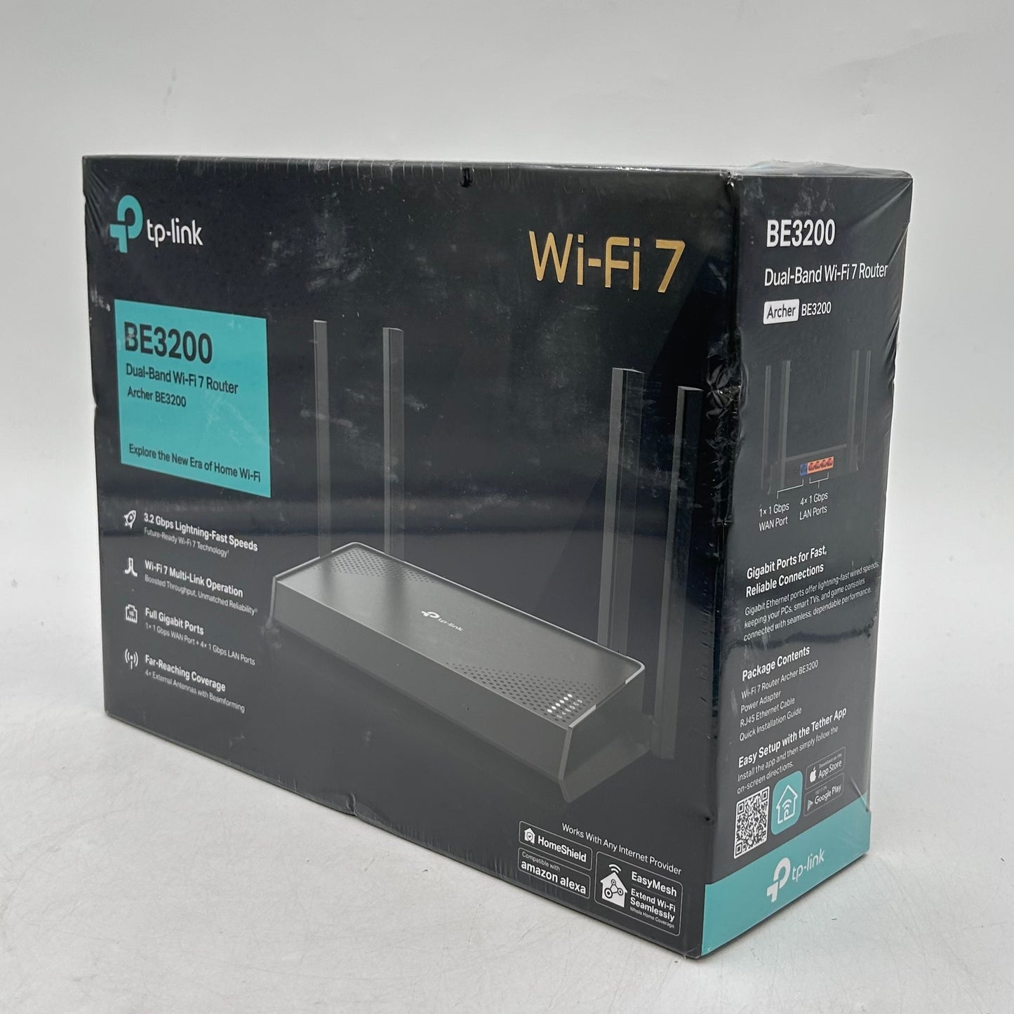 New TP-Link Archer BE3200 Dual Band WiFi 7 Router