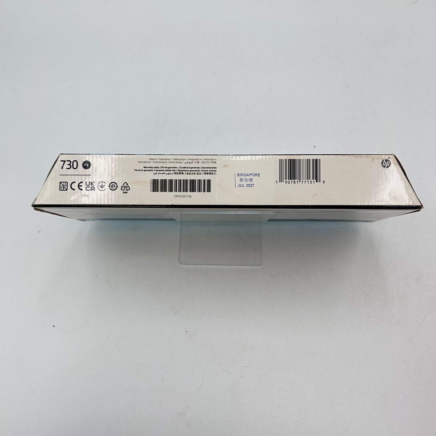 New HP Design Jet 730 P2V73A Photo Black Ink Cartridge 300ml