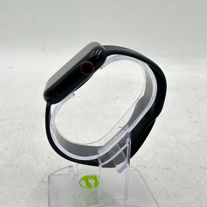 Unlocked Apple Watch SE 2nd Gen 44MM Black Aluminum w/ Black Sport Band