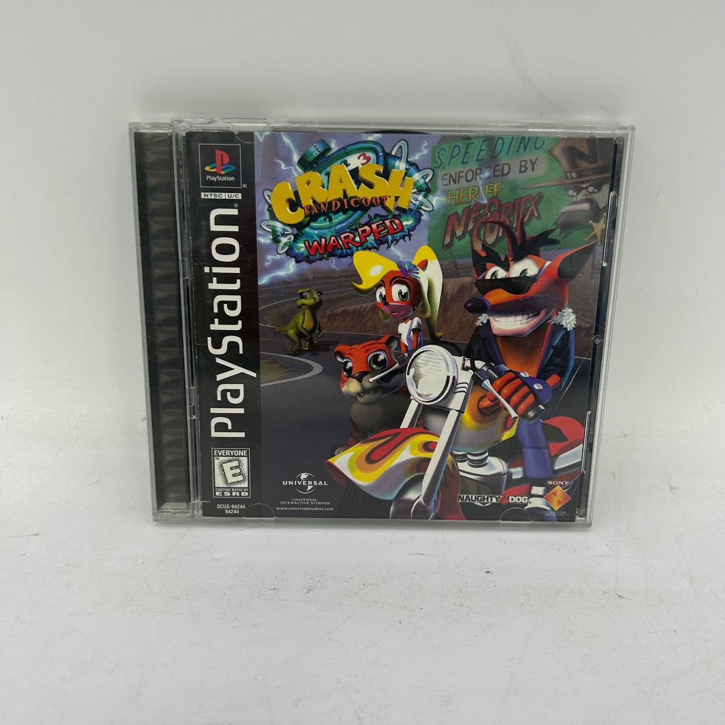 Crash Bandicoot Warped  (Sony PlayStation 1 PS1,  1998)