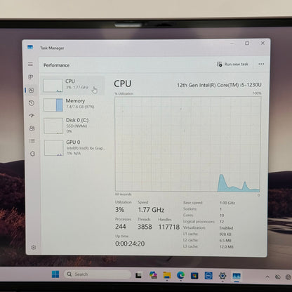 Dell XPS 13 9315 13.4" i5-1230U 1.0GHz 8GB RAM 256GB SSD
