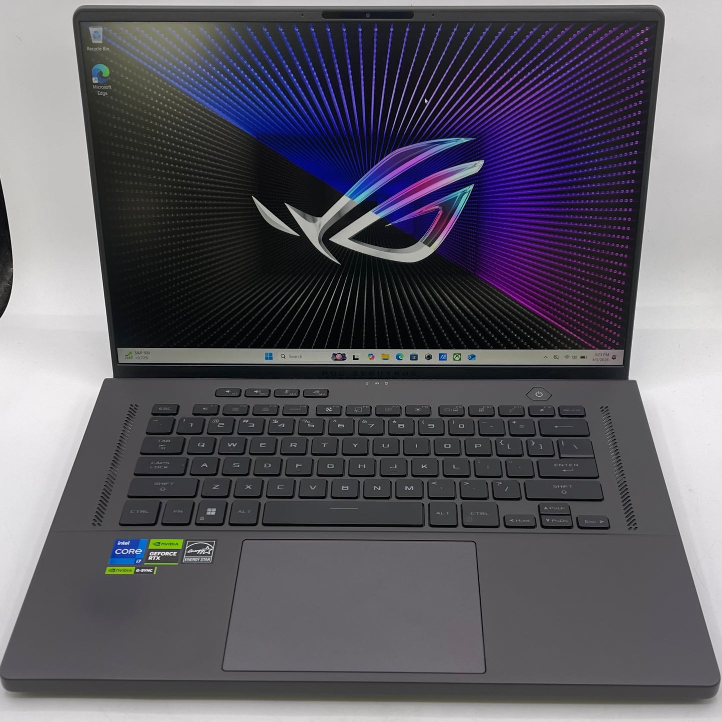 Asus ROG Zephyrus G16 GU603 16" i7-13620H 2.4GHz 16GB RAM 512GB GeForce RTX 4060