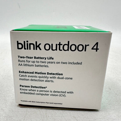 New Blink Outdoor 4 Smart Security Camera B0B1N5HW22