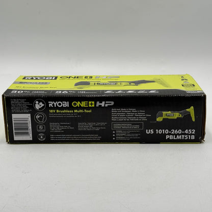 New Ryobi PBLMT51B 18V Brushless Multi-Tool