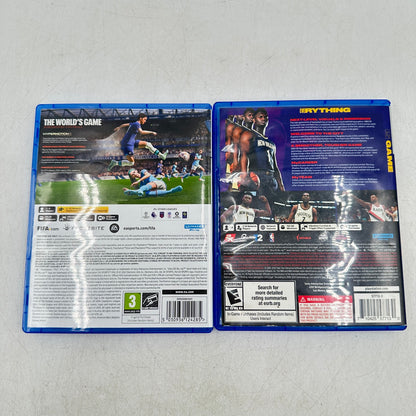 Lot of 2 Sony PlayStation 5 PS5 Games : FIFA 23|NBA 2K21