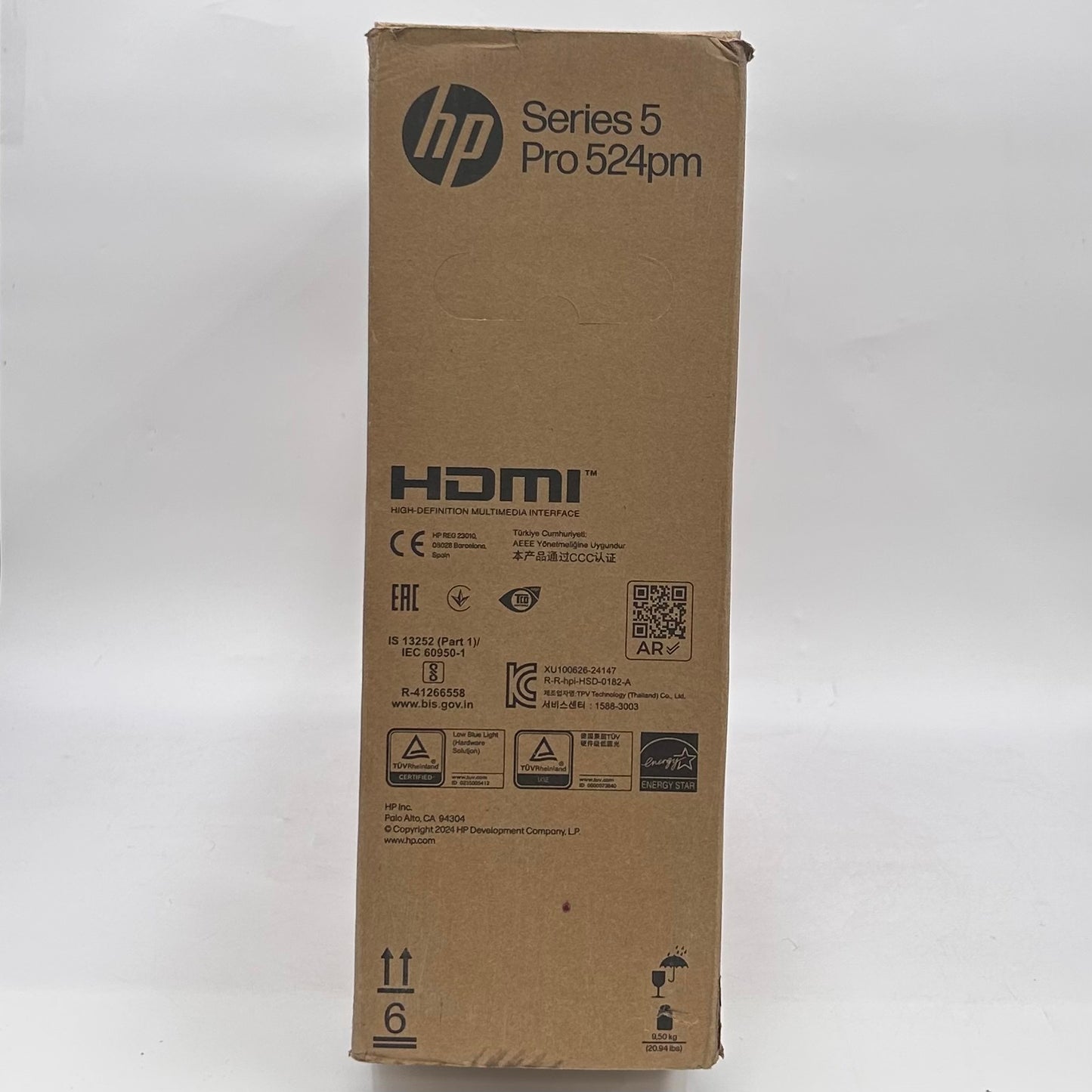 New HP 23.8" Series 5 Pro 524pm FHD LCD IPS USB-C Conferencing Monitor