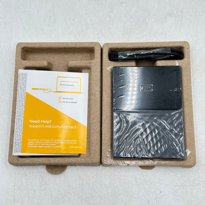 New Western Digital My Passport for Mac 1TB Portable Storage WDBFKF0010BBK-0B