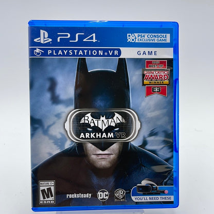 Batman: Arkham VR  (Playstation 4,  2016)