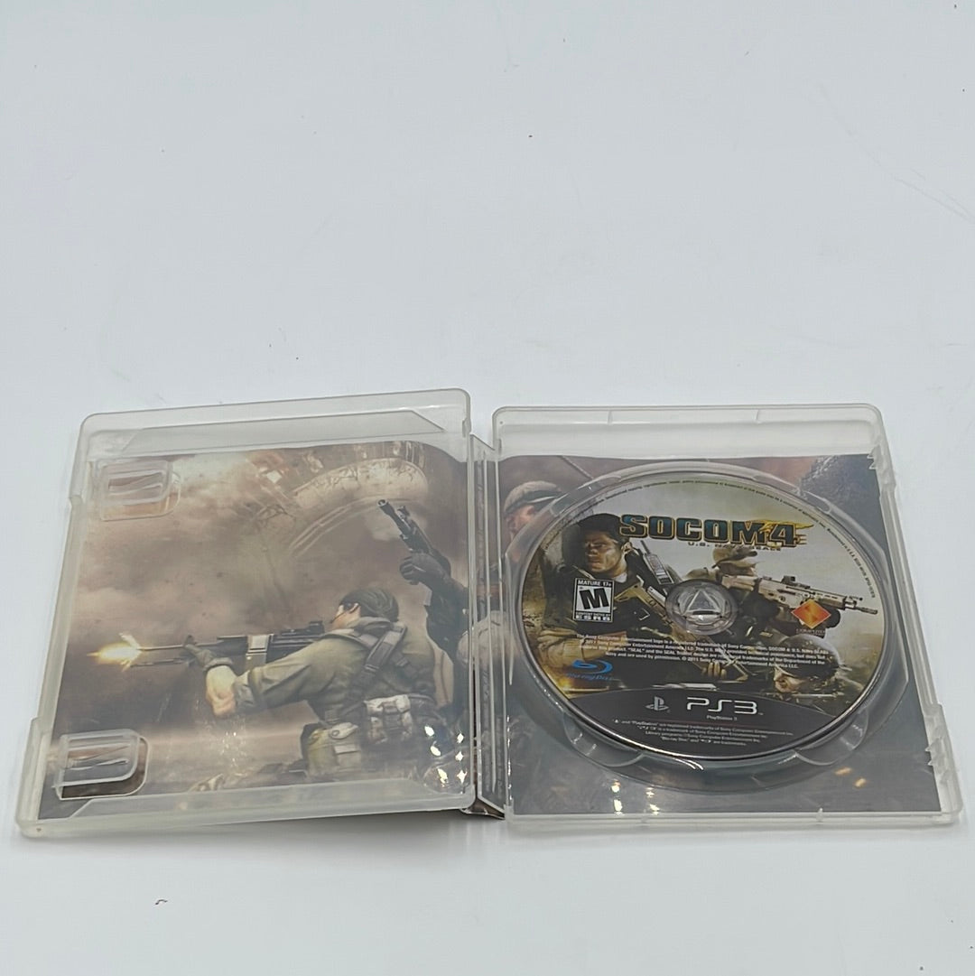 SOCOM 4: US Navy SEALs  (Playstation 3,  2011)