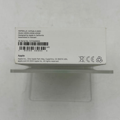 New Apple AirPods 4th Gen ANC with MagSafe Charging Case MXP93LL/A