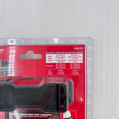 New Milwaukee 2163-21  4V Redlithium USB 600L Hard Hat HeadLamp