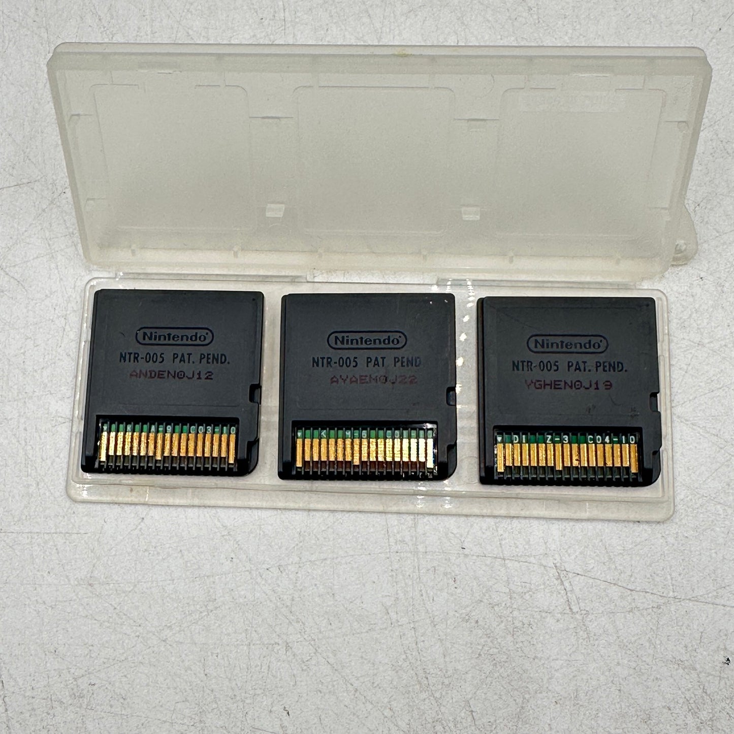 Lot of 3 Nintendo DS Games: Big Brain Academy/Brain Age/Guitar Hero Cartridge Only
