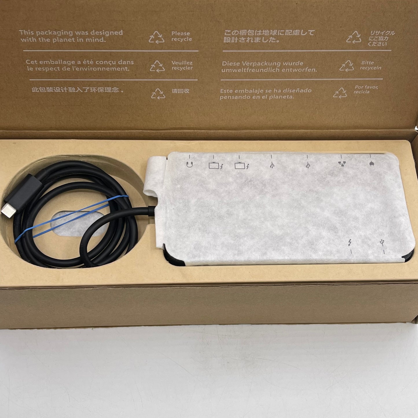 Microsoft 2049 Thunderbolt 4 Laptop Docking Station Black