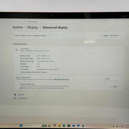 Microsoft Surface Laptop 5 1951 13.5" i5-1235U 2.5GHz 8GB RAM 512GB SSD