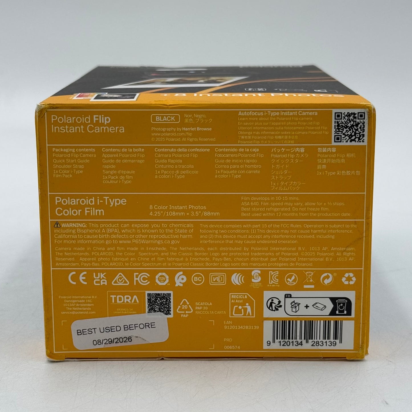 New Polaroid Flip Instant Camera 006574