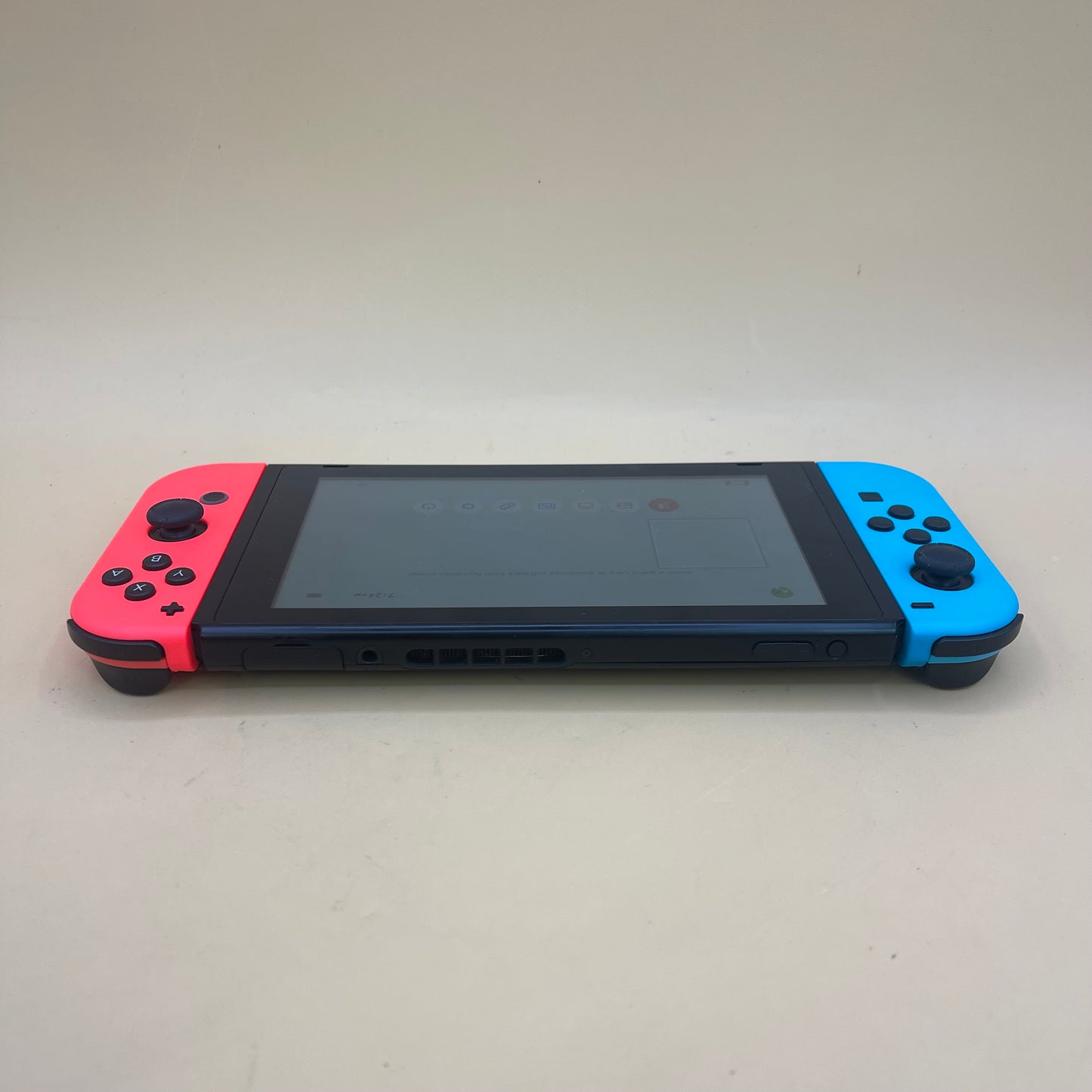 Nintendo Switch v1 Video Game Console Only HAC-001 Red/Blue